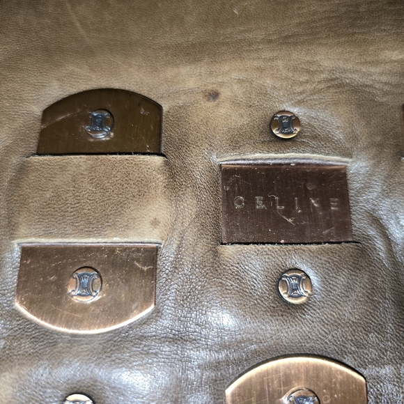 Celine Bag with Copper Colored Hardware-Messenger Style - Picture 12 of 13